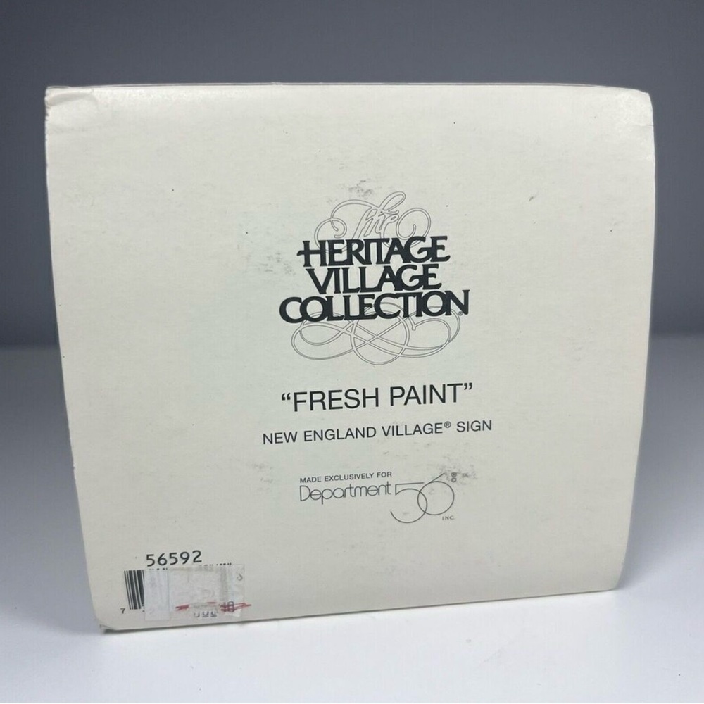Dept 56 Fresh Paint New England Village Figurine Heritage Village Collection - Picture 3 of 4